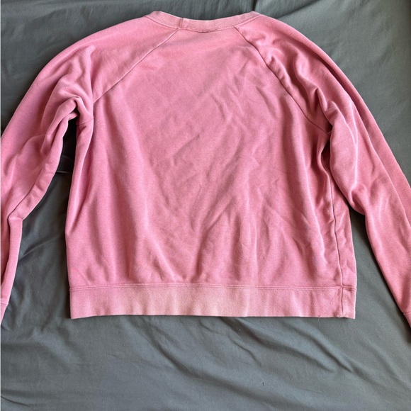 Nike Pink Long Sleeve Sweatshirt Relaxed Fit - Picture 3 of 3
